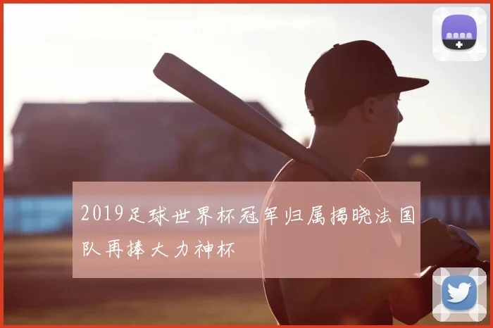 2019足球世界杯冠军归属揭晓法国队再捧大力神杯