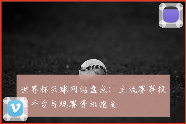 世界杯买球网站盘点:主流赛事投注平台与观赛资讯指南
